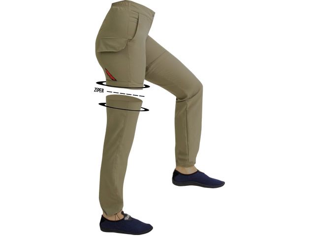 Calça Bermuda Feminina Mar Negro Fishing 49314 - Caqui