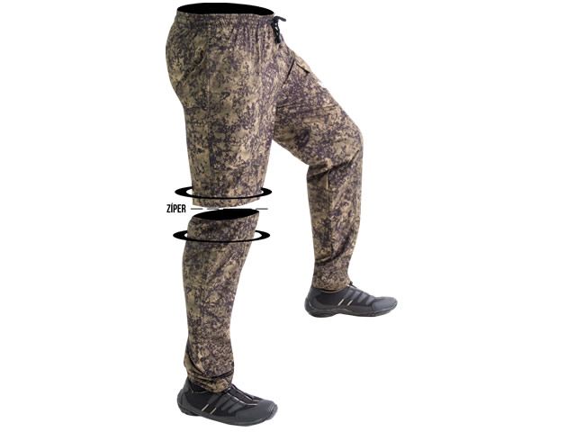 Calça Bermuda Mar Negro Fishing Linha Combate 49433 - Estonada Caqui