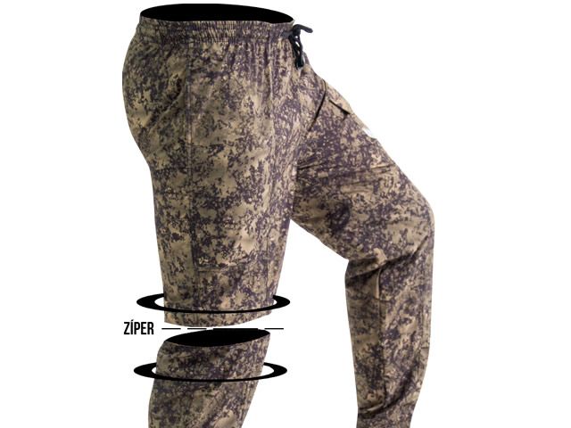 Calça Bermuda Mar Negro Fishing Linha Combate 49433 - Estonada Caqui