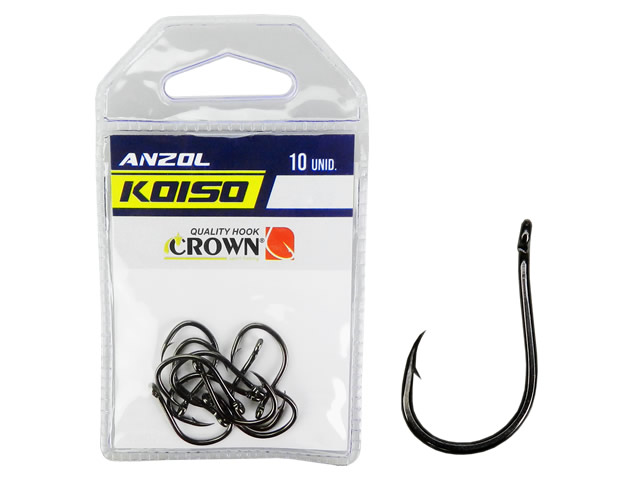 Anzol Crown Koiso Black - C/10UN