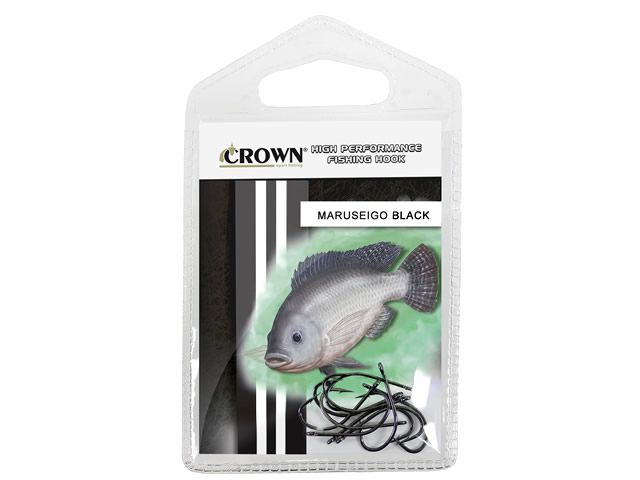 Anzol Crown Maruseigo Black - C/10UN