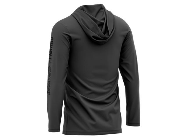 Camiseta Poliamida Mar Negro 30151 Chumbo - Com Capuz