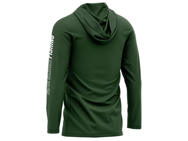 Camiseta Poliamida Mar Negro 30151 Musgo - Com Capuz