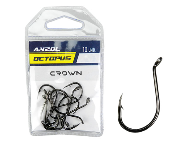 Anzol Crown Octopus - Black