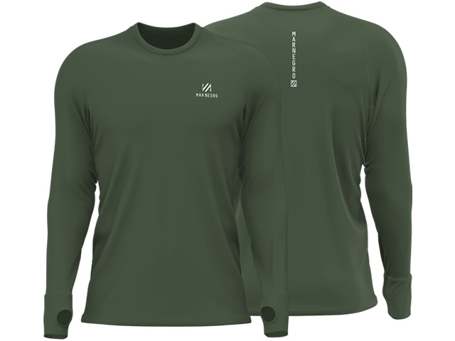 Camiseta Poliamida Mar Negro 30092 - Verde Musgo