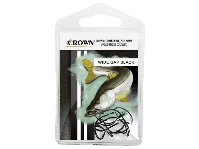 Anzol Crown Wide Gap Black - C/10UN