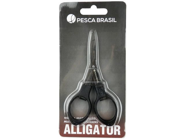 Tesoura Multi-Função Pesca Brasil Alligator Unica - 9,5cm