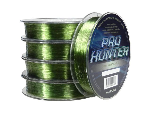 Linha Mono Maruri Pro Hunter - 0.37mm 25lb 200m - Verde Chá