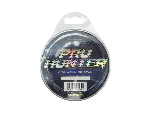 Linha Mono Maruri Pro Hunter - 0.27mm 16lb 200m - Azul Cristal