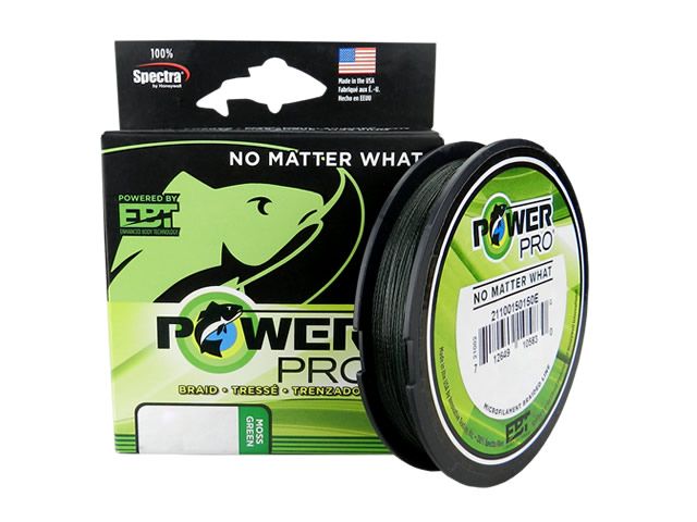 Linha Multifilamento Power Pro 300yds - Musgo