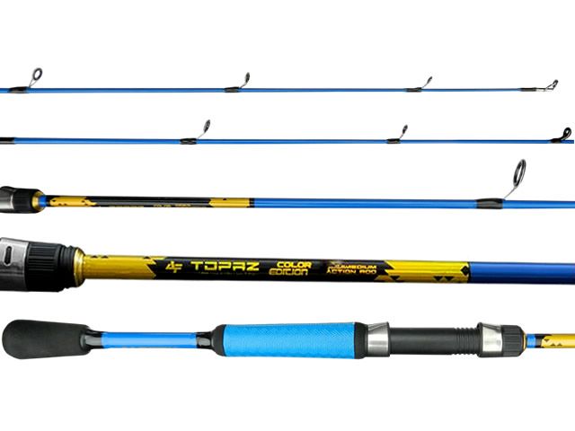 Vara Albatroz Topaz Color Edition S602 6-12Lb 6`0 (1,80m) - Molinete
